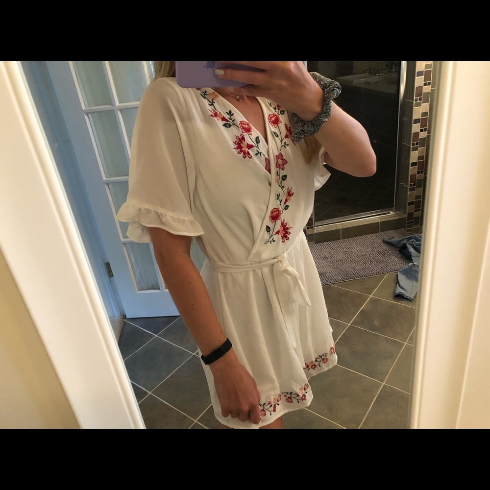 White romper